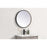 Elegant Decor Pier 24" LED Mirror/3000K/4200K/6400K, Black