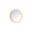 Elegant Decor Pier 24" LED Mirror/3000K/4200K/6400K, Brass