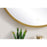 Elegant Decor Pier 24" LED Mirror/3000K/4200K/6400K, Brass