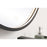Elegant Decor Pier 28" LED Mirror/3000K/4200K/6400K, Black