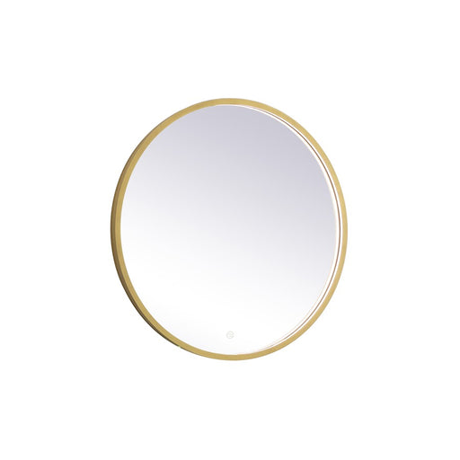 Elegant Decor Pier 28" LED Mirror/3000K/4200K/6400K, Brass