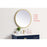 Elegant Decor Pier 28" LED Mirror/3000K/4200K/6400K, Brass