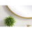 Elegant Decor Pier 28" LED Mirror/3000K/4200K/6400K, Brass