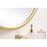 Elegant Decor Pier 28" LED Mirror/3000K/4200K/6400K, Brass