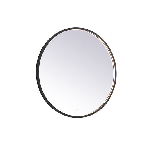 Elegant Decor Pier 32" LED Mirror/3000K/4200K/6400K, Black