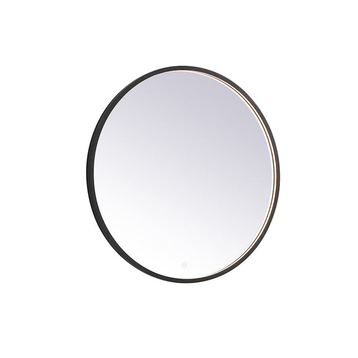 Elegant Decor Pier 32" LED Mirror/3000K/4200K/6400K, Black