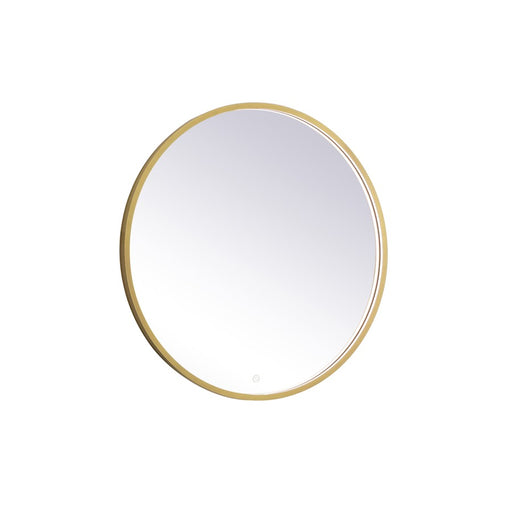 Elegant Decor Pier 32" LED Mirror/3000K/4200K/6400K, Brass