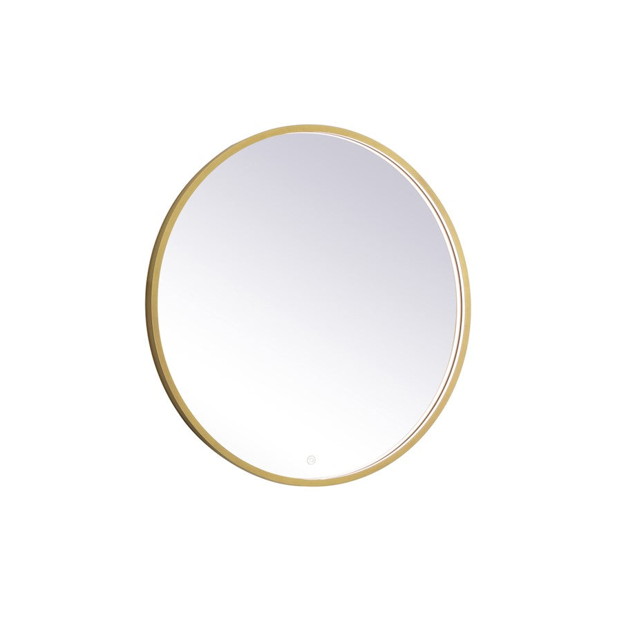 Elegant Decor Pier 32" LED Mirror/3000K/4200K/6400K, Brass
