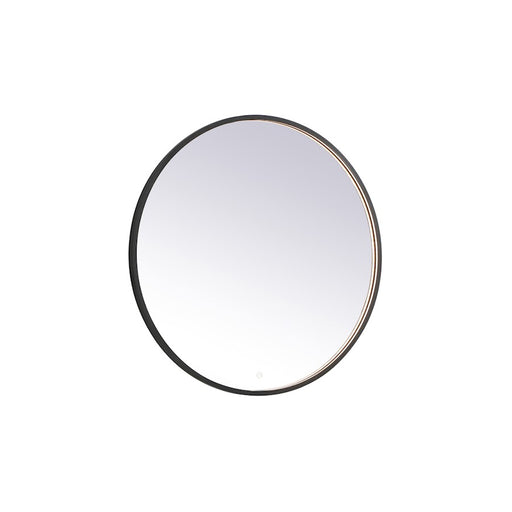 Elegant Decor Pier 36" LED Mirror/3000K/4200K/6400K, Black