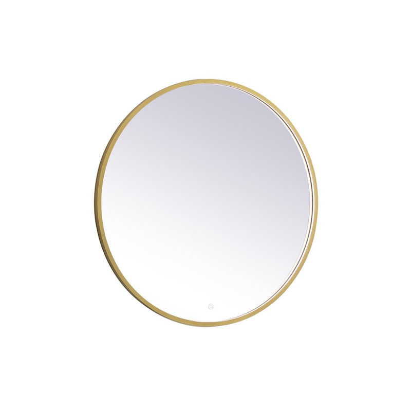 Elegant Decor Pier 36" LED Mirror/3000K/4200K/6400K, Brass