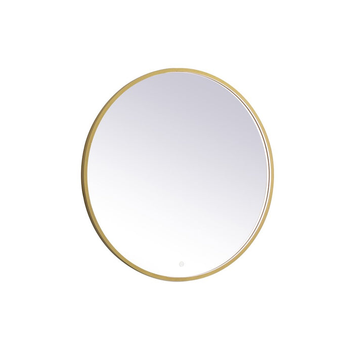 Elegant Decor Pier 36" LED Mirror/3000K/4200K/6400K, Brass