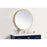 Elegant Decor Pier 36" LED Mirror/3000K/4200K/6400K, Brass