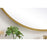 Elegant Decor Pier 36" LED Mirror/3000K/4200K/6400K, Brass