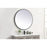 Elegant Decor Pier 39" LED Mirror/3000K/4200K/6400K, Black