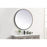 Elegant Decor Pier 39" LED Mirror/3000K/4200K/6400K, Black