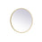Elegant Decor Pier 39" LED Mirror/3000K/4200K/6400K, Brass