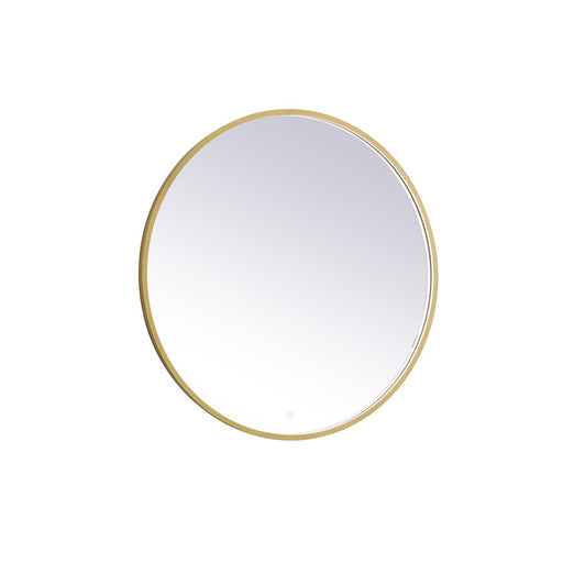 Elegant Decor Pier 39" LED Mirror/3000K/4200K/6400K, Brass
