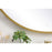 Elegant Decor Pier 39" LED Mirror/3000K/4200K/6400K, Brass