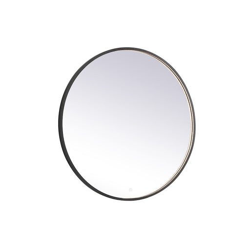 Elegant Decor Pier 42" LED Mirror/3000K/4200K/6400K, Black