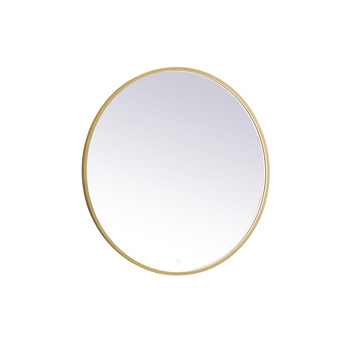 Elegant Decor Pier 42" LED Mirror/3000K/4200K/6400K, Brass