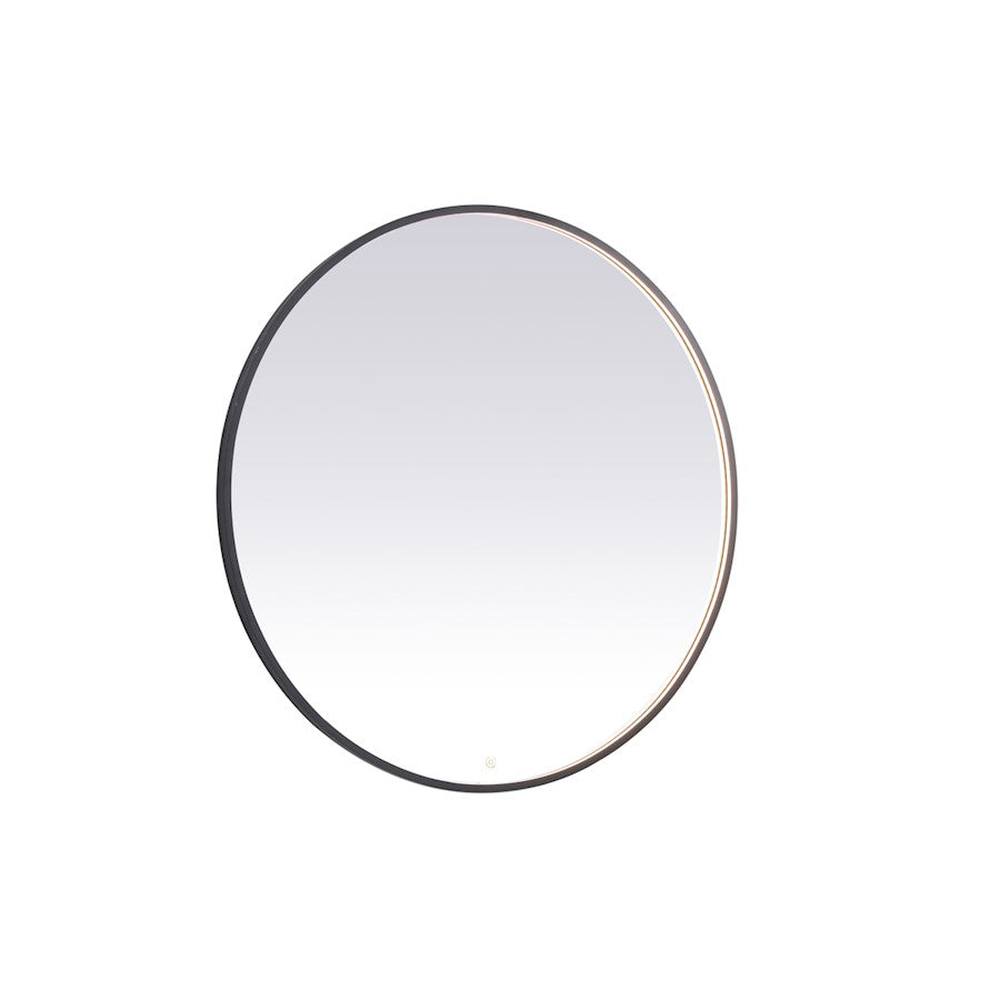 Elegant Decor Pier 45" LED Mirror/3000K/4200K/6400K, Black