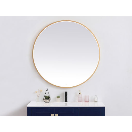 Elegant Decor Pier 45" LED Mirror/3000K/4200K/6400K, Brass