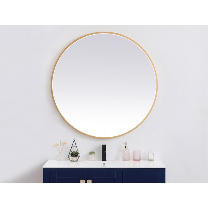 Elegant Decor Pier 45" LED Mirror/3000K/4200K/6400K, Brass