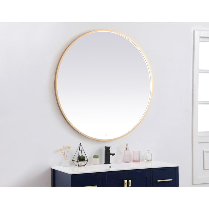 Elegant Decor Pier 45" LED Mirror/3000K/4200K/6400K, Brass