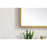 Elegant Decor Pier 18X30" LED Mirror/3000K/4200K/6400K, Brass