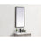 Elegant Decor Pier 18X36" LED Mirror/3000K/4200K/6400K, Black