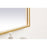 Elegant Decor Pier 18X36" LED Mirror/3000K/4200K/6400K, Brass