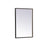 Elegant Decor Pier 20X30" LED Mirror/3000K/4200K/6400K, Black