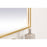Elegant Decor Pier 20X30" LED Mirror/3000K/4200K/6400K, Brass