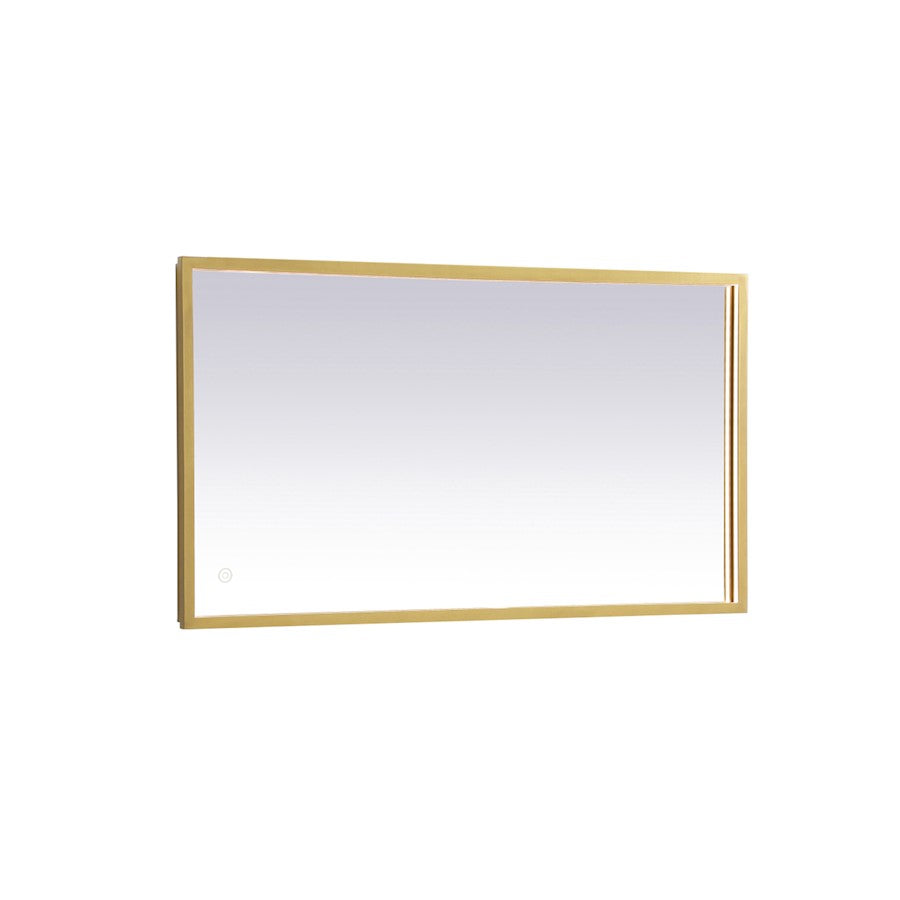 Elegant Decor Pier 20X36" LED Mirror/3000K/4200K/6400K, Brass