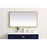 Elegant Decor Pier 20X36" LED Mirror/3000K/4200K/6400K, Brass