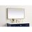 Elegant Decor Pier 20X36" LED Mirror/3000K/4200K/6400K, Brass