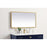 Elegant Decor Pier 20X36" LED Mirror/3000K/4200K/6400K, Brass