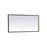 Elegant Decor Pier 20X40" LED Mirror/3000K/4200K/6400K, Black