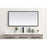 Elegant Decor Pier 20X40" LED Mirror/3000K/4200K/6400K, Black