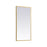 Elegant Decor Pier 20X40" LED Mirror/3000K/4200K/6400K, Brass