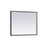 Elegant Decor Pier 24X30" LED Mirror/3000K/4200K/6400K, Black