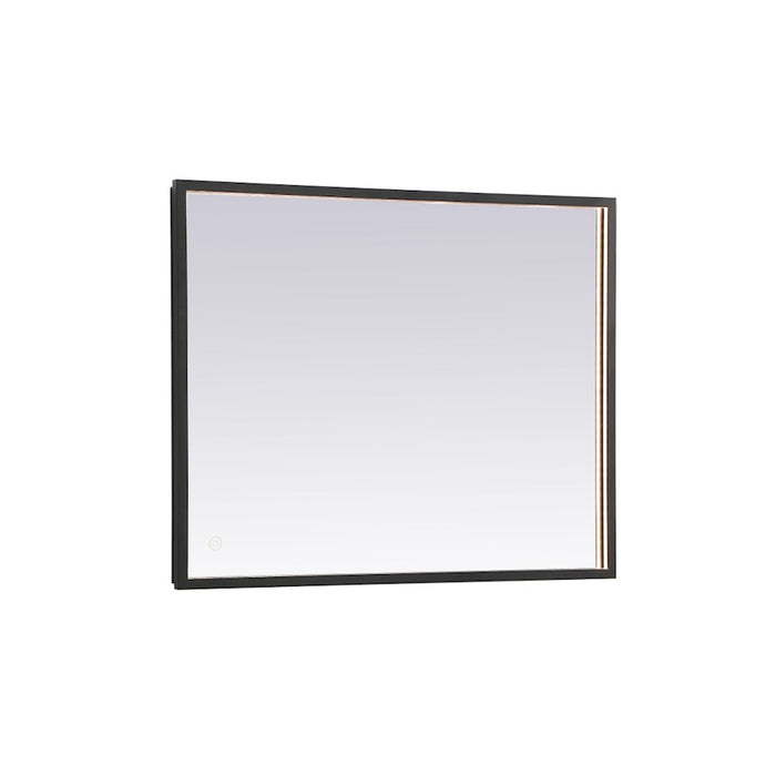Elegant Decor Pier 24X30" LED Mirror/3000K/4200K/6400K, Black