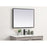 Elegant Decor Pier 24X30" LED Mirror/3000K/4200K/6400K, Black