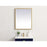 Elegant Decor Pier 24X30" LED Mirror/3000K/4200K/6400K, Brass
