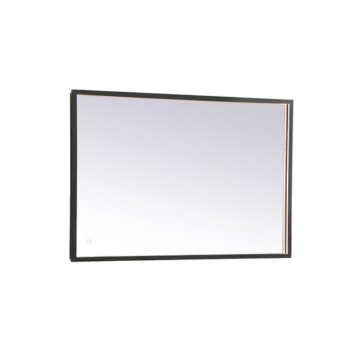 Elegant Decor Pier 24X36" LED Mirror/3000K/4200K/6400K, Black