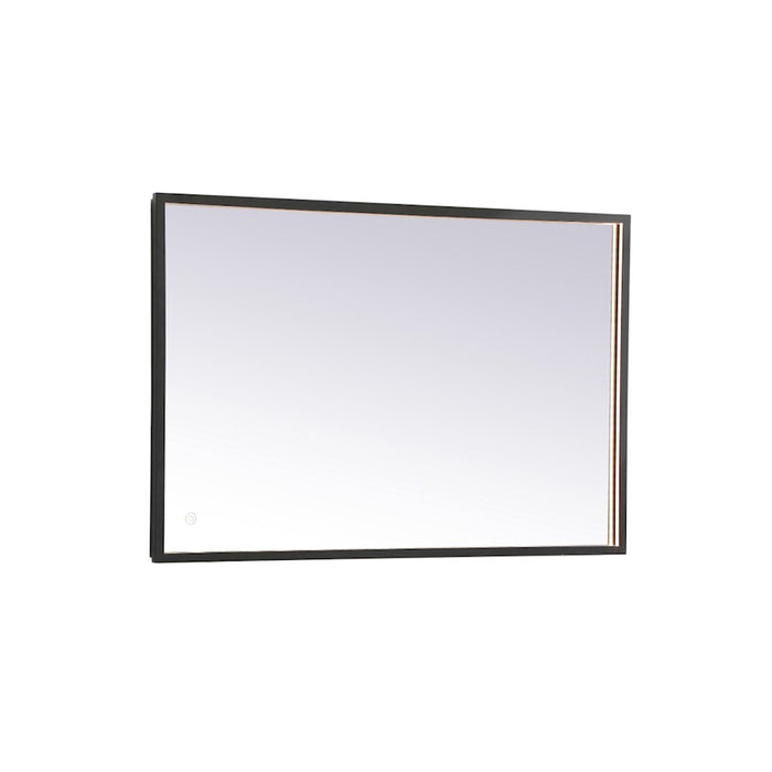 Elegant Decor Pier 24X36" LED Mirror/3000K/4200K/6400K, Black