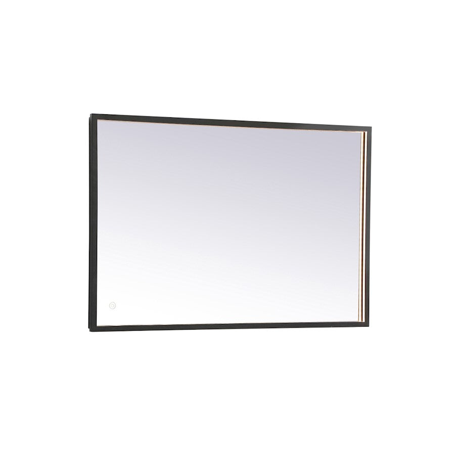 Elegant Decor Pier 24X36" LED Mirror/3000K/4200K/6400K, Black