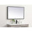 Elegant Decor Pier 24X36" LED Mirror/3000K/4200K/6400K, Black