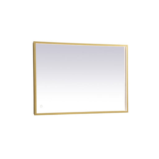 Elegant Decor Pier 24X36" LED Mirror/3000K/4200K/6400K, Brass