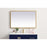 Elegant Decor Pier 24X36" LED Mirror/3000K/4200K/6400K, Brass